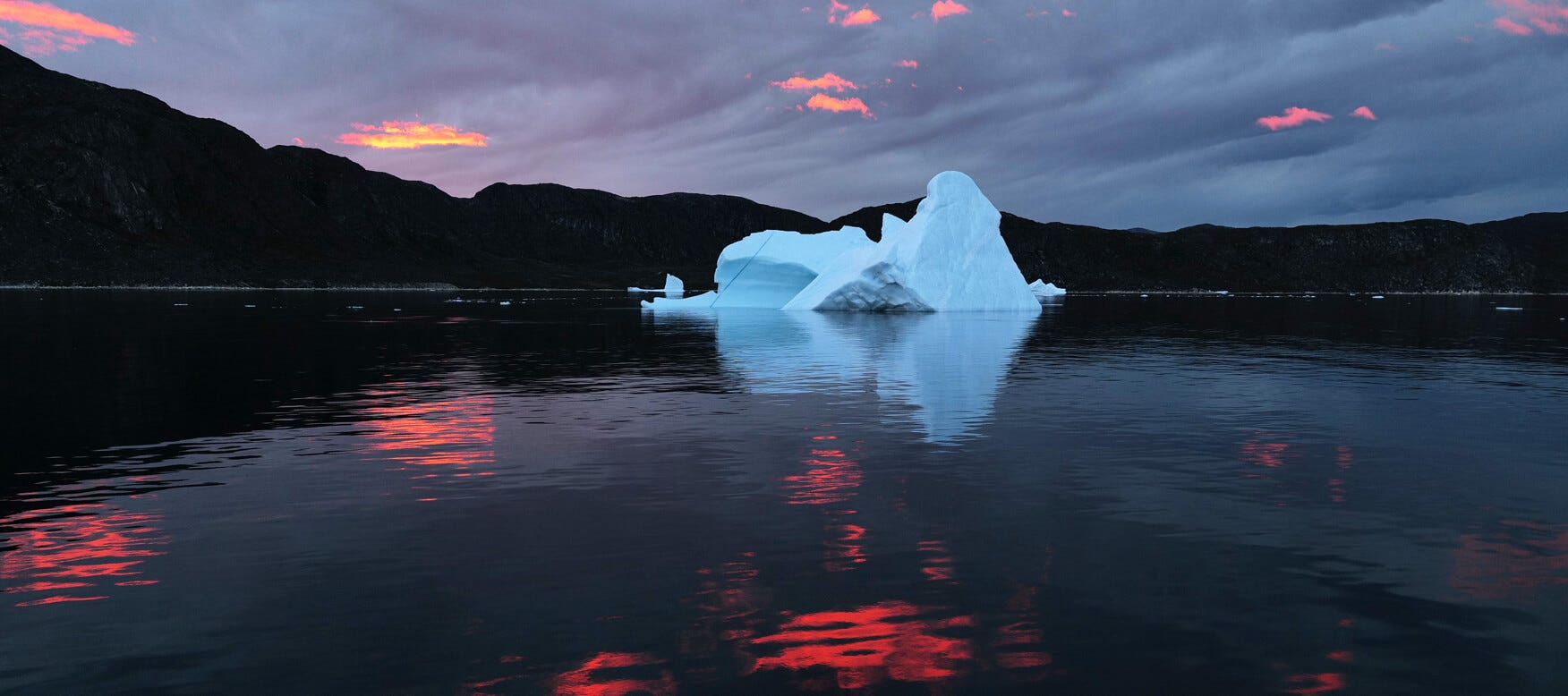 broken iceberg