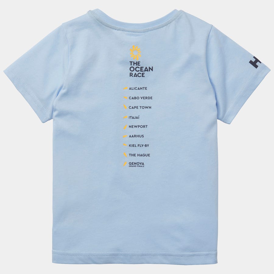 Kids' and Juniors' Ocean Race Organic Cotton T-shirt