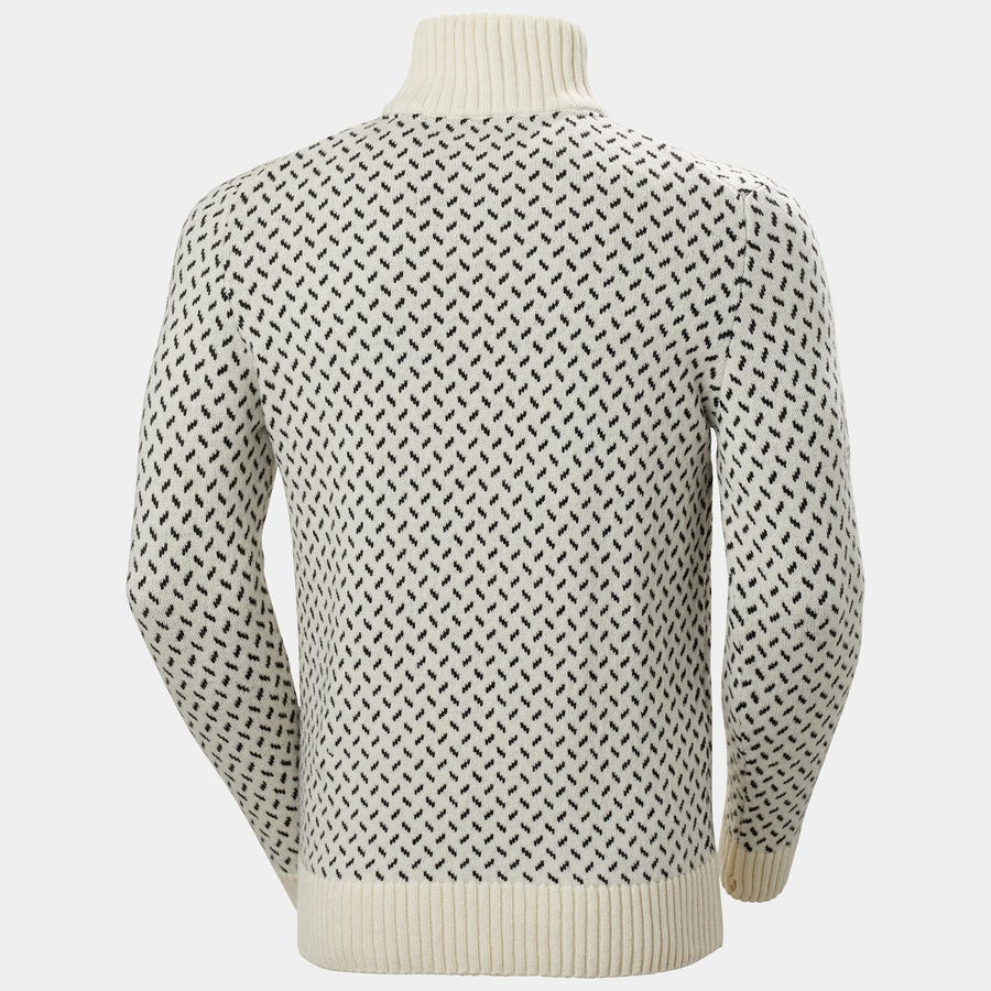 Men's Arctic Ocean Icelander Wool Knit ½ Zip Sweater