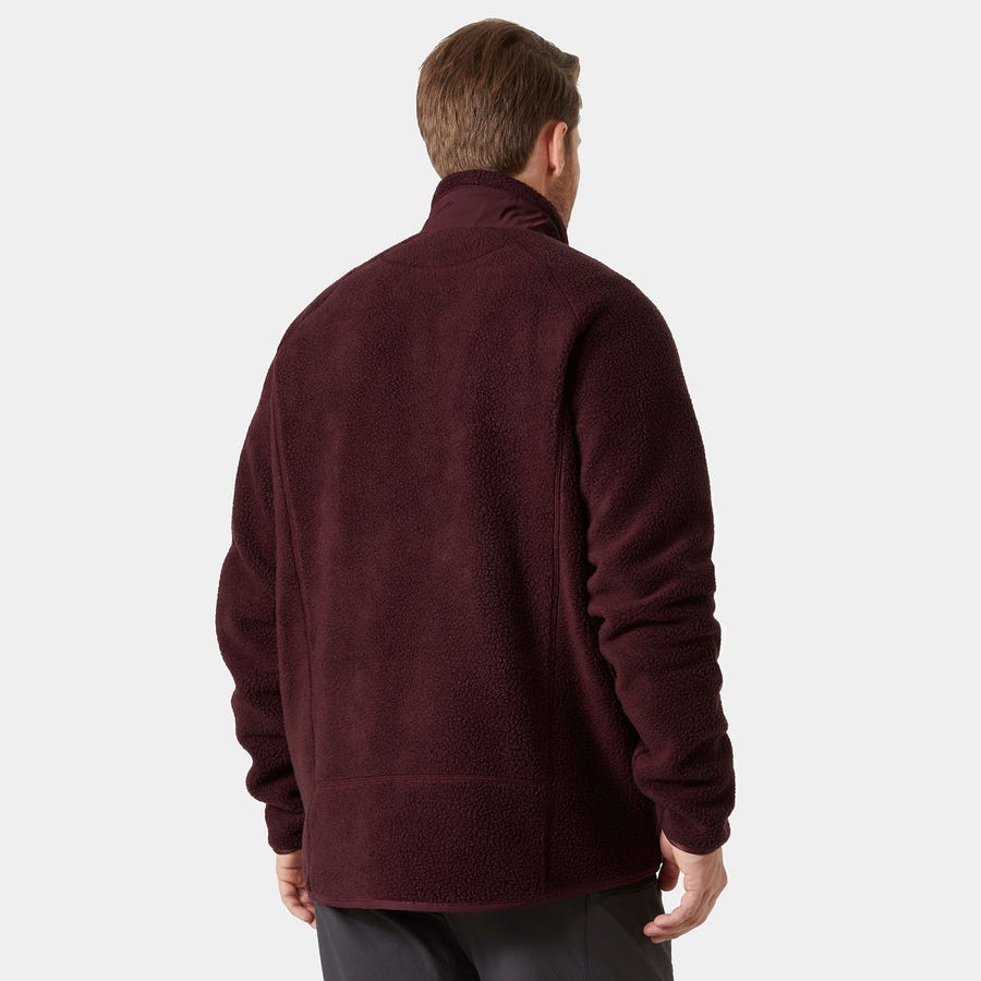 Men's Panorama Pile Fleece Block Jacket