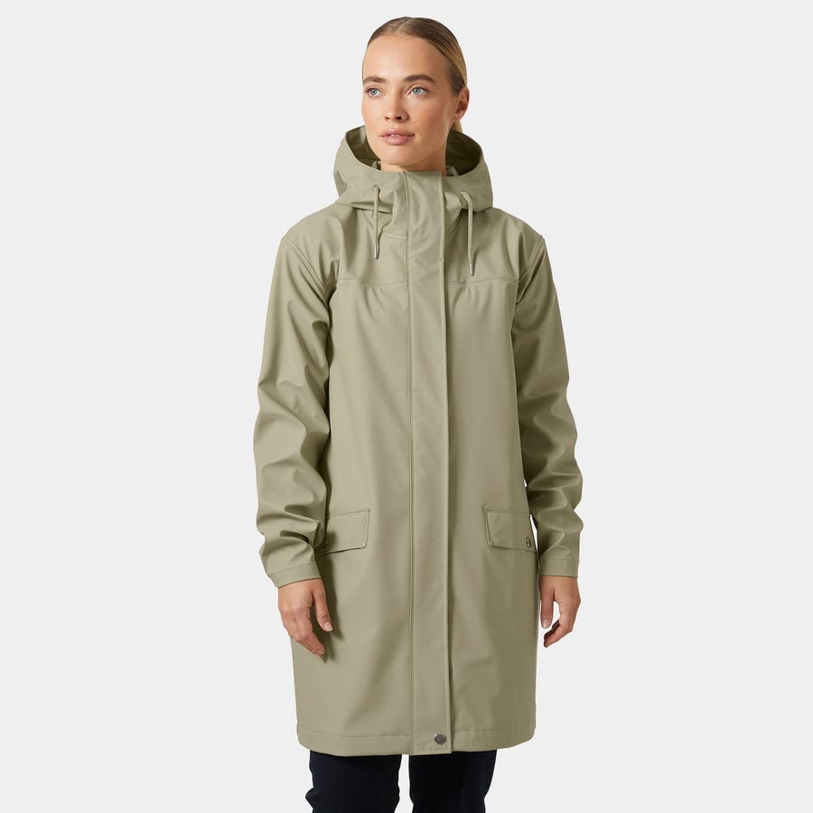 Women's Moss Raincoat