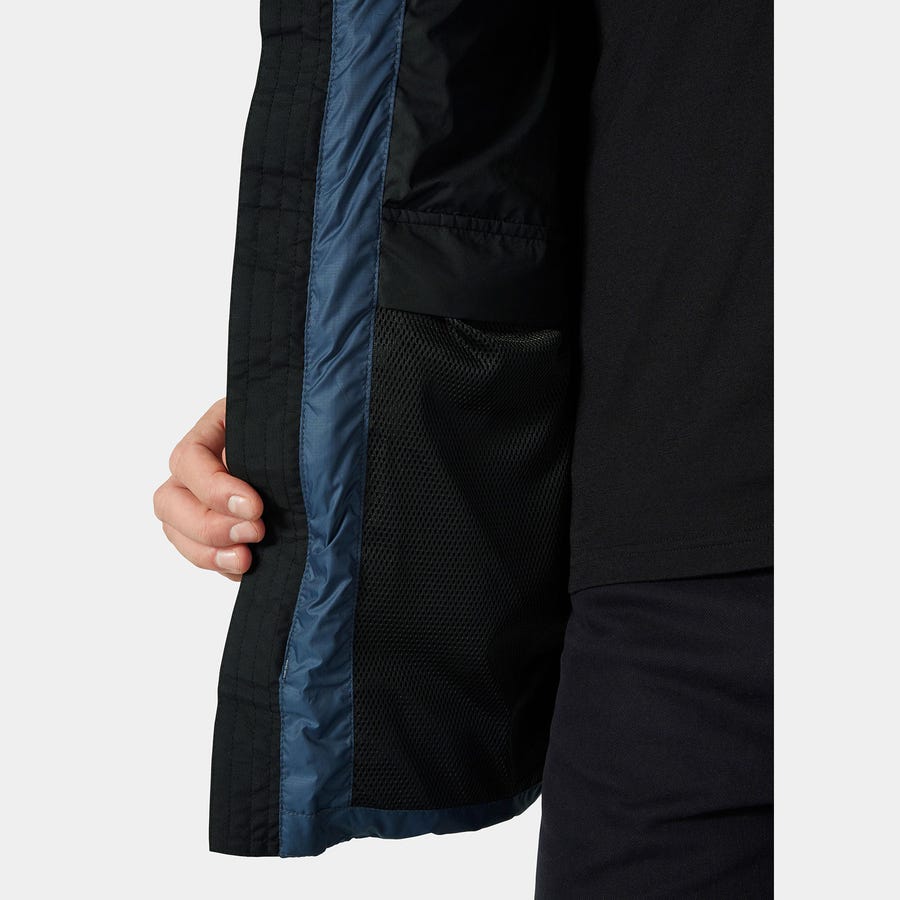 Men's Active Puffy Long Jacket